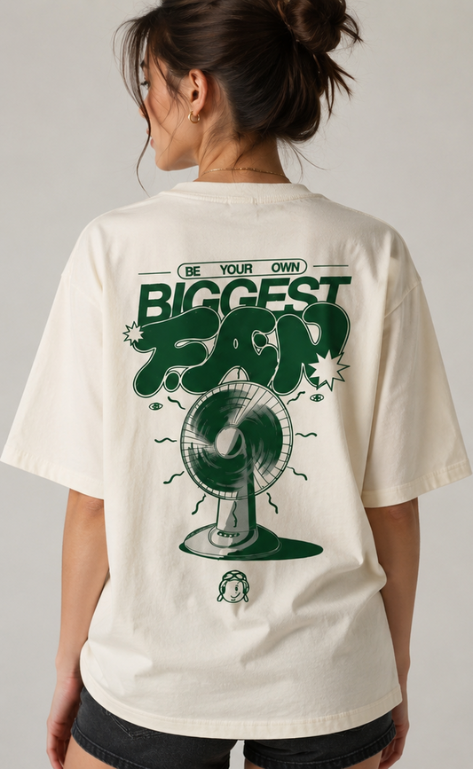 biggest fan tee — off white