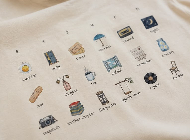 saturn tee — off white