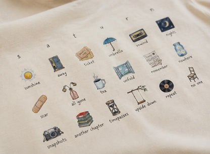 saturn tee — off white