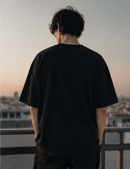 fragile heart tee — midnight