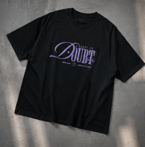 fragile heart tee — midnight