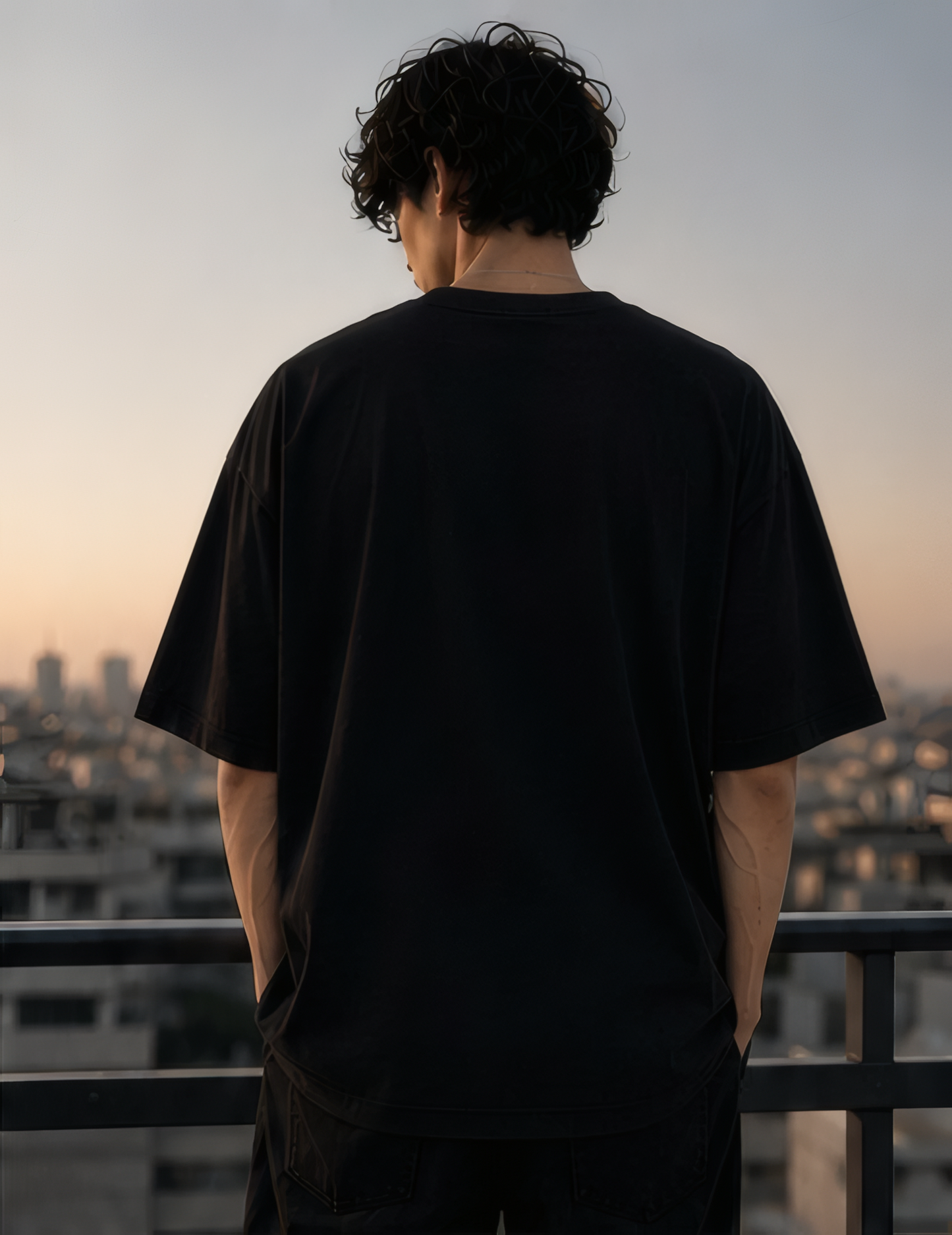 fragile heart tee — midnight