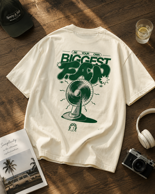biggest fan tee — off white