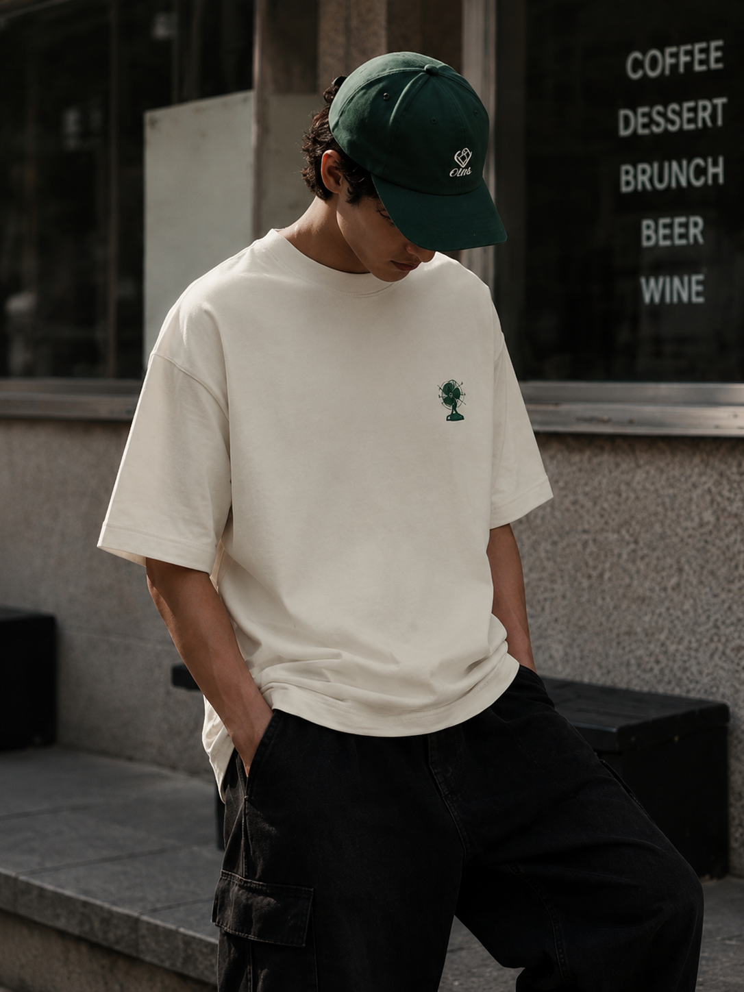 biggest fan tee — off white