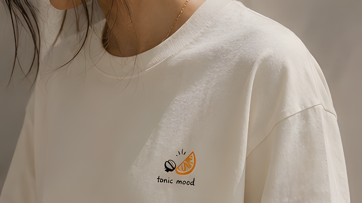 espresso tonic tee — off white
