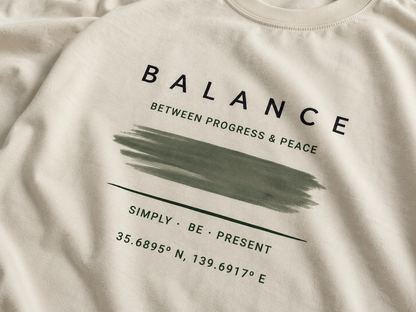 balance tee — off white