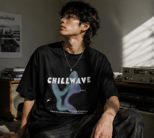 chillwave tee — midnight