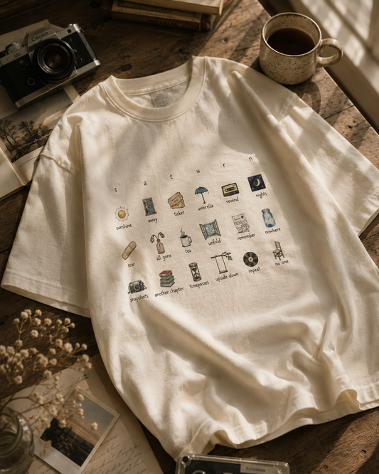 saturn tee — off white