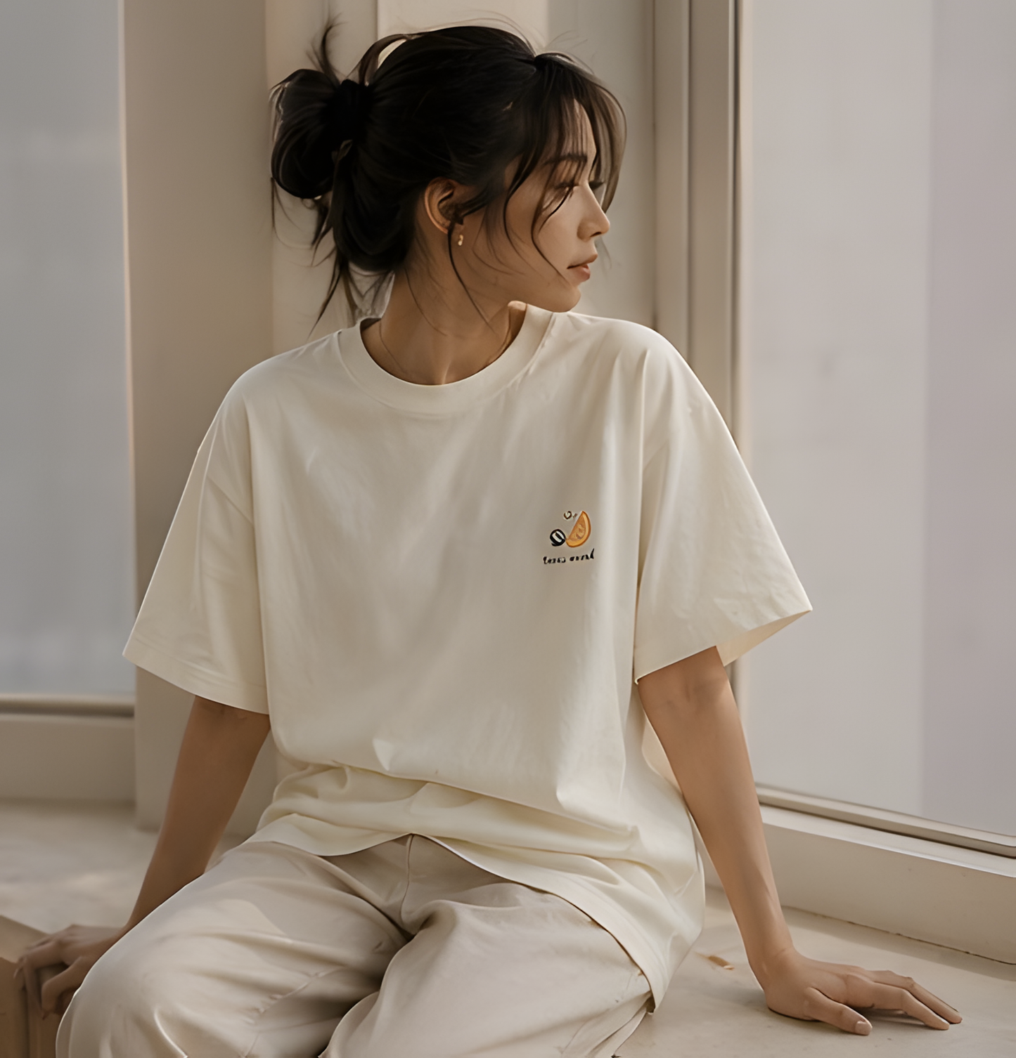 espresso tonic tee — off white