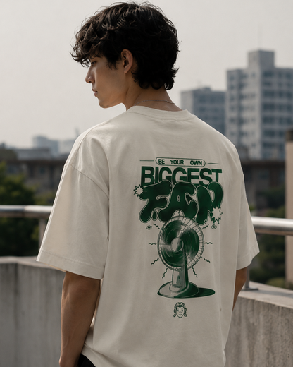 biggest fan tee — off white
