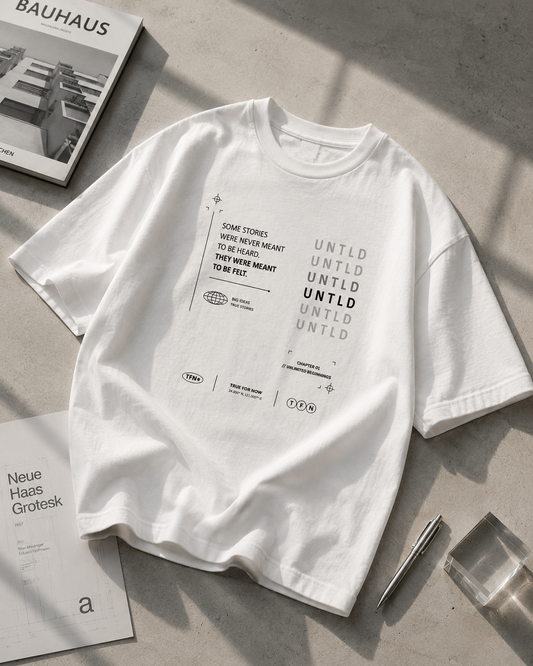 Untold tee — white