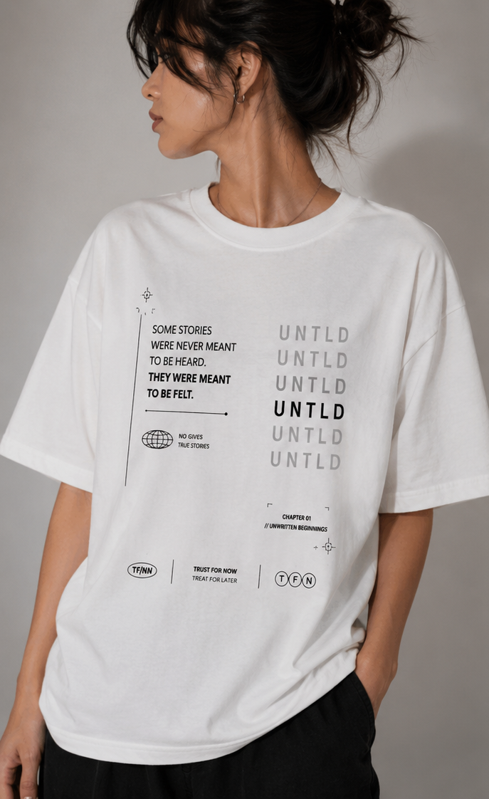 Untold tee — white