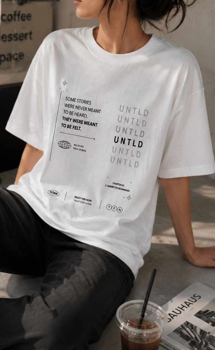 Untold tee — white