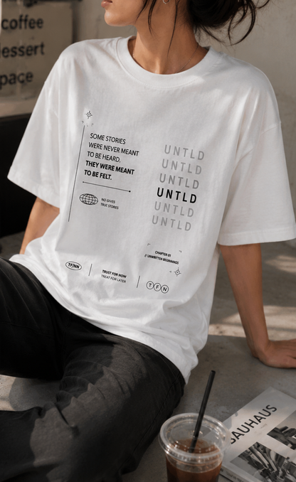 Untold tee — white
